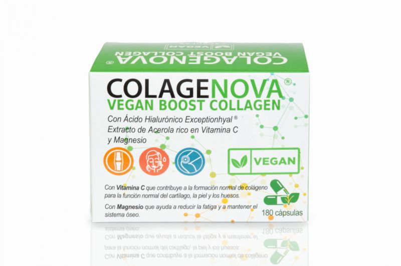 COLAGENOVA VEGAN BOOST 180 CAPSULAS 30 DIAS