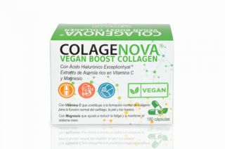 Comprar VAMINTER COLAGENOVA VEGAN BOOST 180 CAPSULAS 30 DIAS Por 18,43€