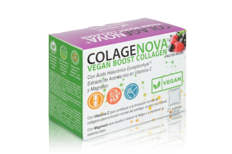 COLAGENOVA VEGAN BOOST 21 ENVELOPES FRUTOS DEL BOSQUE