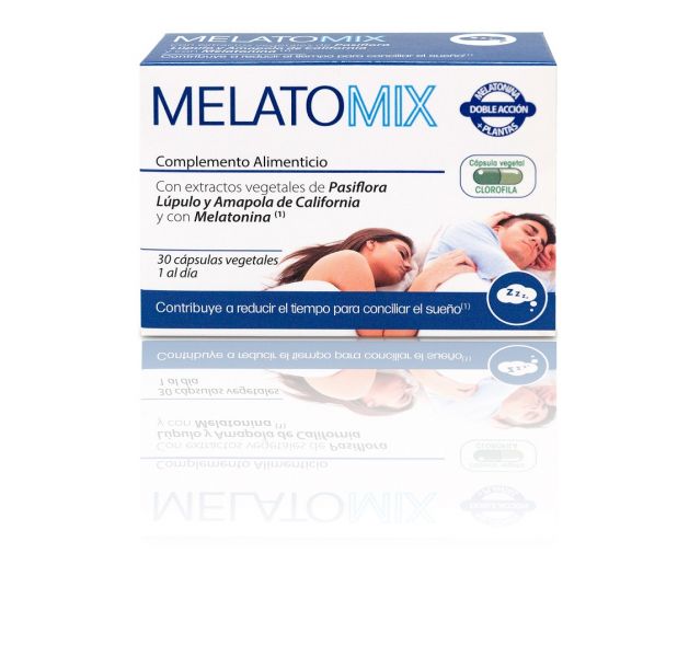 MELATOMIX MELATONIN + HOPFEN+PASSIONSBLUME+ESCHOLTZIE