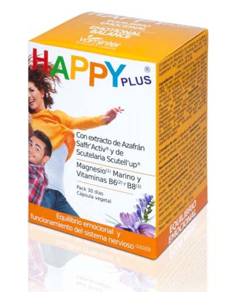 HAPPY PLUS EMOTIONAL BALANCE 60 Cap - VAMINTER