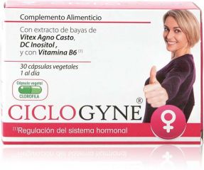 Comprar VAMINTER CICLOGYNE  REGULACION SISTEMA HORMONAL 30 Cap Por 10,83€