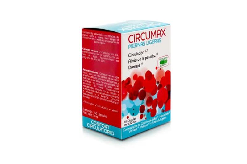 CIRCUMAX CAMES LLEUGERES 60 Cap VEGETALS