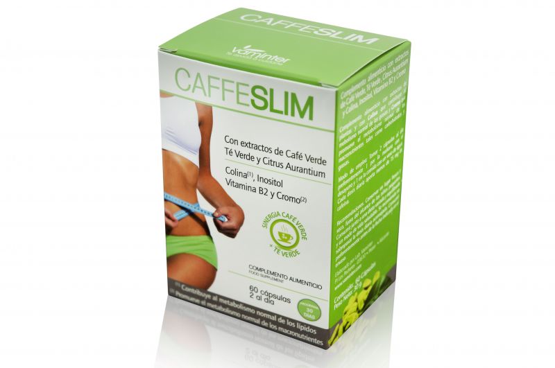 CAFFESLIM CAF'+ THÉ VERT 60 Bouchon CONTRLE DU POIDS