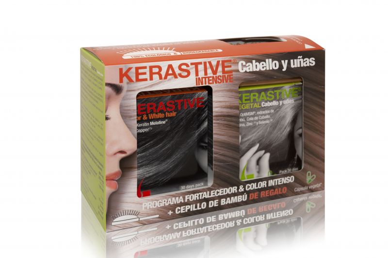 KERASTIVE COLOR FALL SHOCK-PAKKET (KLEUR+GROENTE)