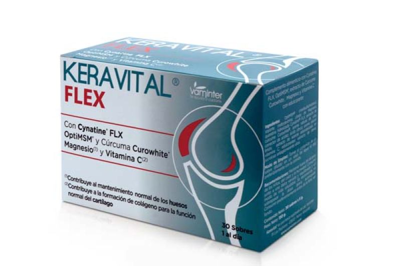 KERAVITAL FLEX 30 BUSTINE CURCUMA+MSM+KRTN FLX