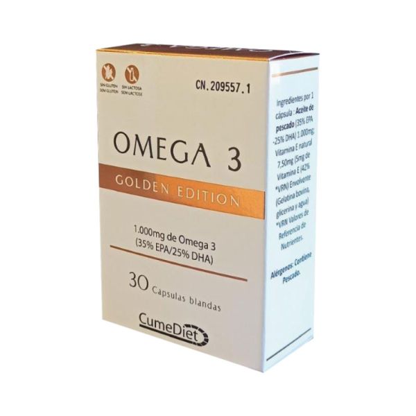 Omega 3 Golden Edition 30 Cápsulas blandas