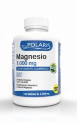 Comprar POLARIS MAGNÉSIO (1000 MG) 100 Cápsulas Por 15,30€