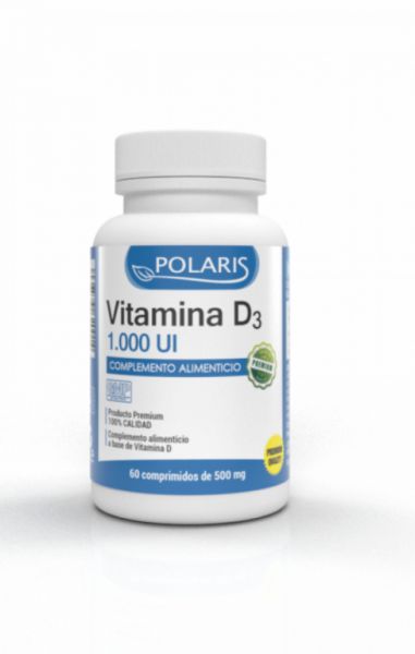 VITAMIN D 3 1000 IU 60 Comp - POLARIS