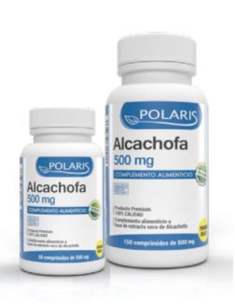 ALCACHOFA (500 MG) 150 Comp - POLARIS