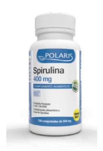 SPIRULIN 400 mg 100 Komp - POLARIS