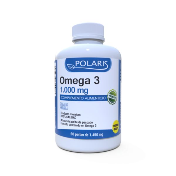 OMEGA 3 1000 MG 60 Pärlor - POLARIS