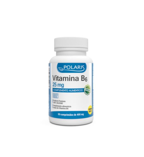 VITAMIN B 6 25 MG 50 COMP - POLARIS