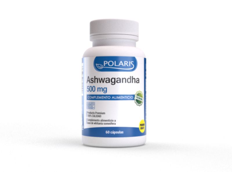 ASHWAGANDHA 500 MG 60 CÁPSULAS - POLARIS