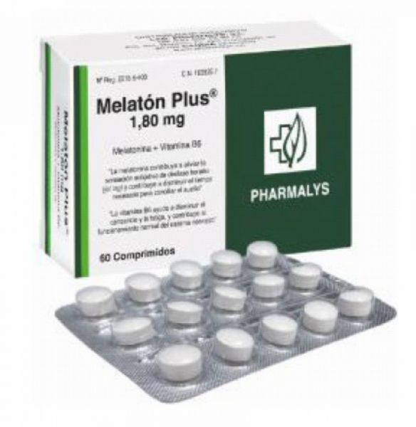 MELATON PLUS (1,8 mg de MELATONINE) 500 mg 60 Comp