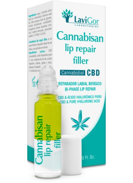 REMPLISSEUR RÉPARATEUR DE LÈVRES AU CANNABISAN 6 ml