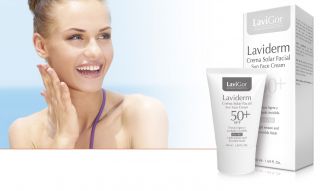 Buy LAVIGOR LAVIDERM FACIAL SOLAR CREAM SPF50 + OIL FREE By 27,00€