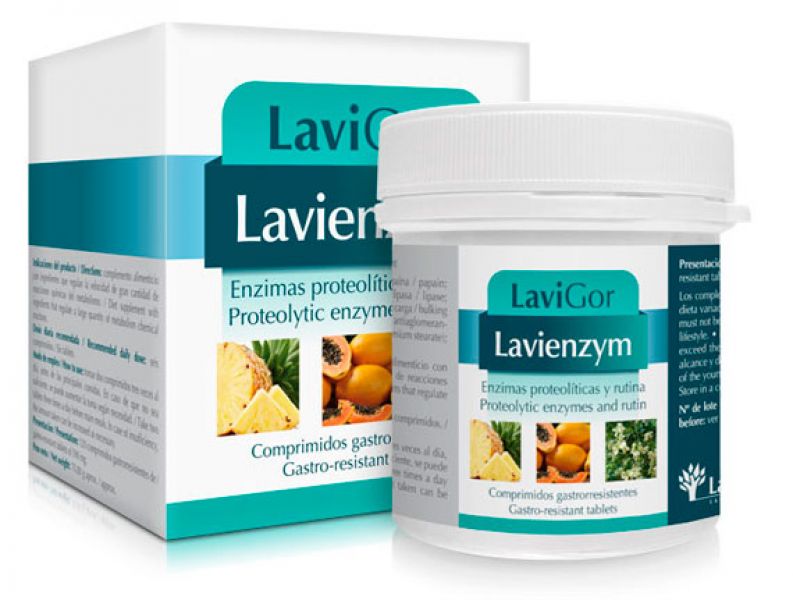 LAVI ENZYM 120 comprimidos - LAVIGOR