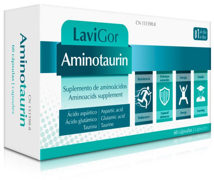 AMINOTAURE 60 Gélules - LAVIGOR