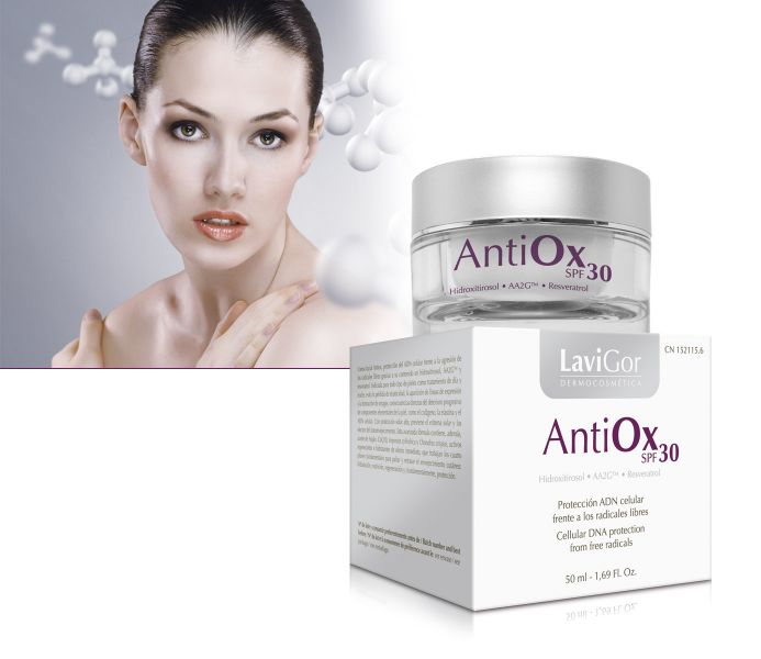 ANTIOX AGING FACIAL CREAM SPF 30 50 ML - LAVIGOR