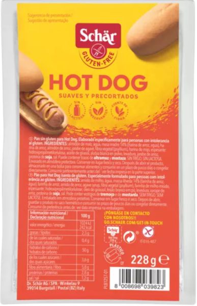 Hot Dog 4 enheter - DR. SCHAR