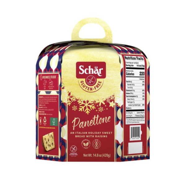 Traditional gluten-free panettone 420 gr Img 4