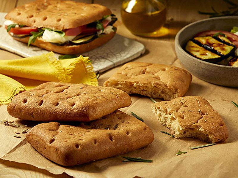 Focaccia med Rosmarino 200 g Den glutenfria versionen av traditionell italiensk focaccia Img 3