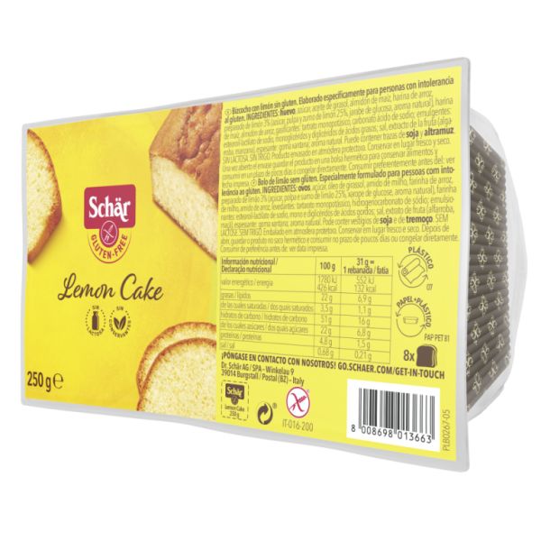 Bolo de Limão 250g - DR. SCHAR