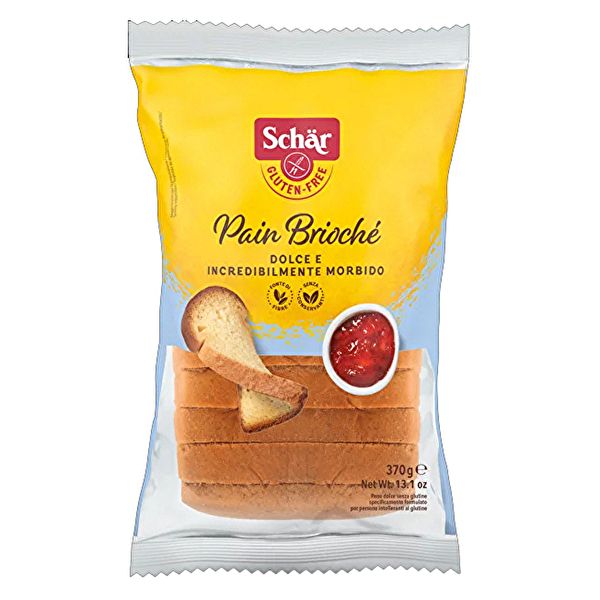 Pain Brioche 370 g The classic French breakfast favorite Gluten-free