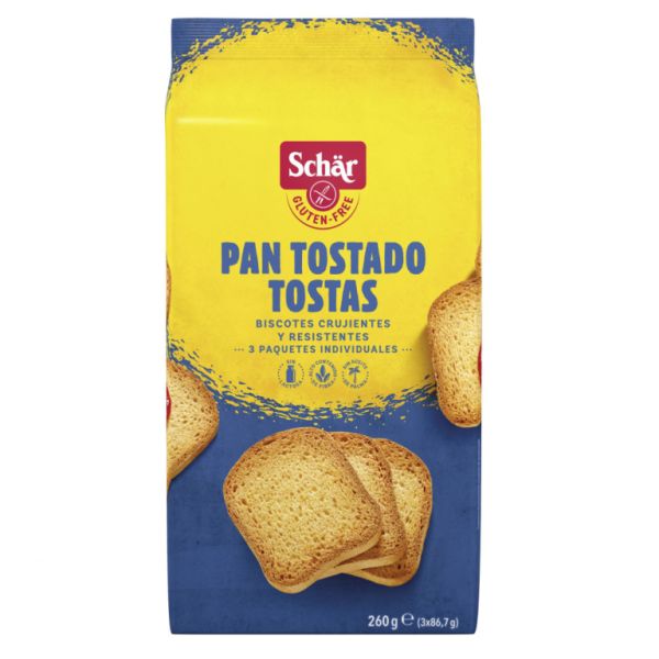 Pan Tostado Tostas 260 g - DR. SCHAR