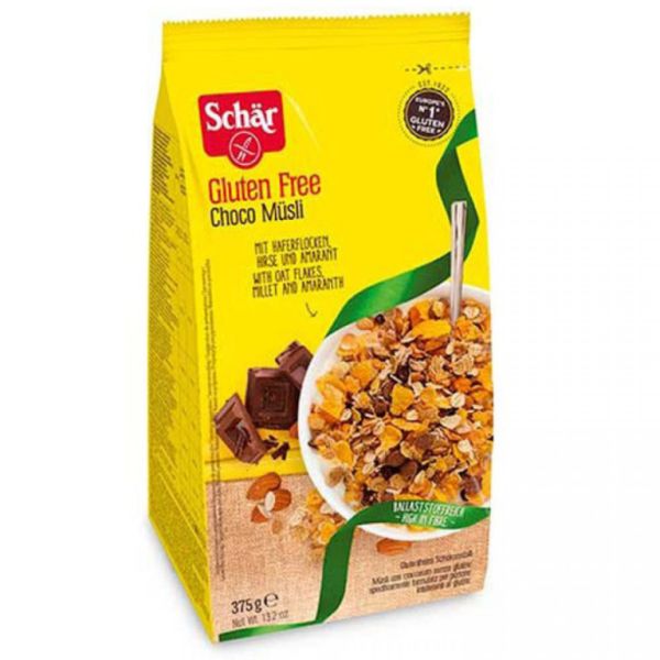 Choco M sli, glutenfri müsli 375 g - DR. SCHAR