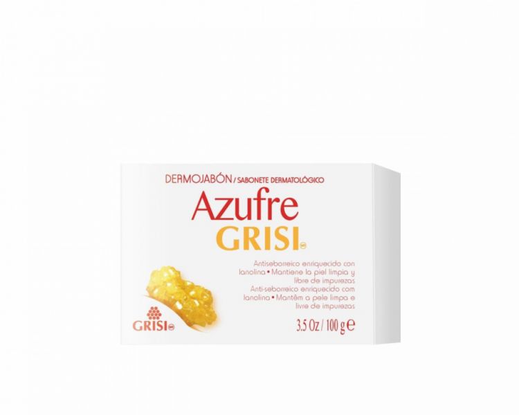 Dermo Jabón Azufre 100 g - GRISI