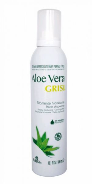 Aloe Vera Erfrischender Schaum für Beine und Füße, 300 ml