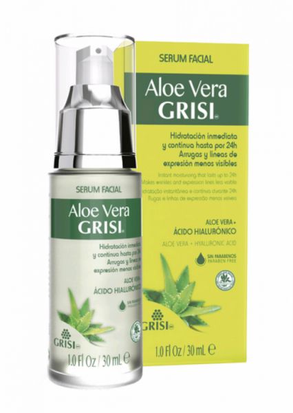 Aloe Vera and Hyaluronic Acid Serum 30 ml - GRISI