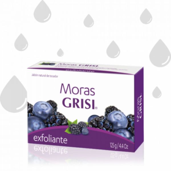 Dermo Exfoliating Blackberry Soap 125 g - GRISI