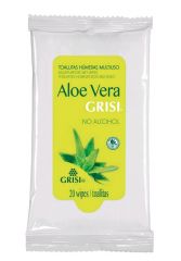 Comprar GRISI Tovalloletes Multiús Aloe 20 unitats Des de Des de 1,68€