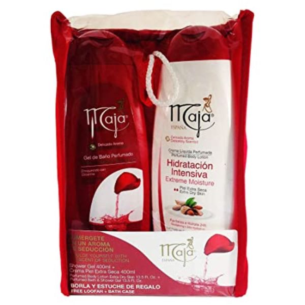 Gel Ducha 400 ml y Crema hidratante 400 ml - MAJA