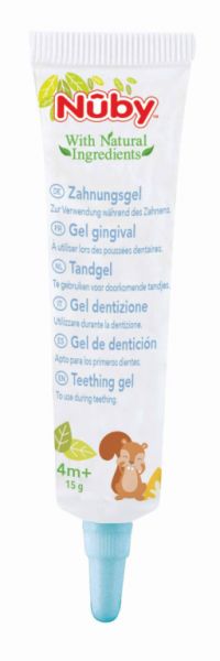 GEL DE DENTIÇÃO 15 GRAMAS - NUBY CG