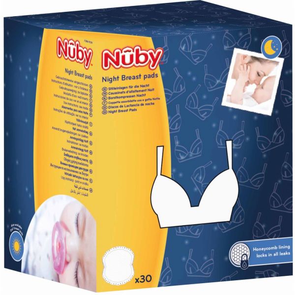 DISCOS DE AMAMENTAÇÃO PARA A NOITE 30P - NUBY CG