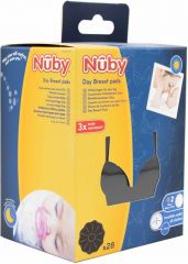 Buy NUBY CG ULTRA-THIN BREASTFEEDING DISCS DAY 30 PCS 28 BLACK By 5,99€