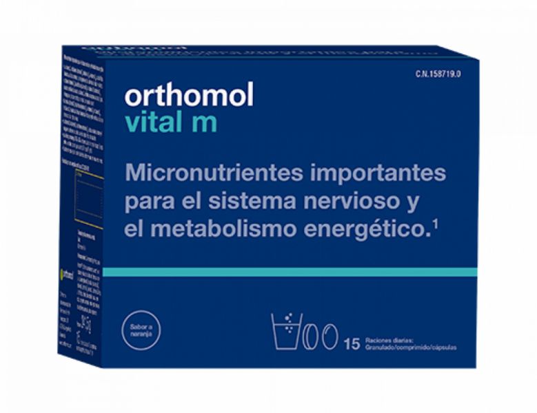 Orthomol Vital M Granulado 15 Sobres - ORTHOMOL