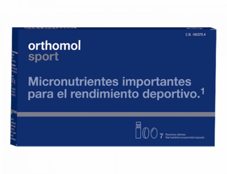 Orthomol Sport 7 Fiale + Compresse - ORTHOMOL