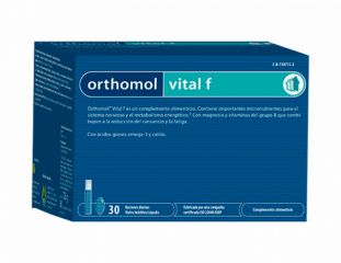 Buy ORTHOMOL Orthomol Vital F Granules 30 Envelopes By 62,99€