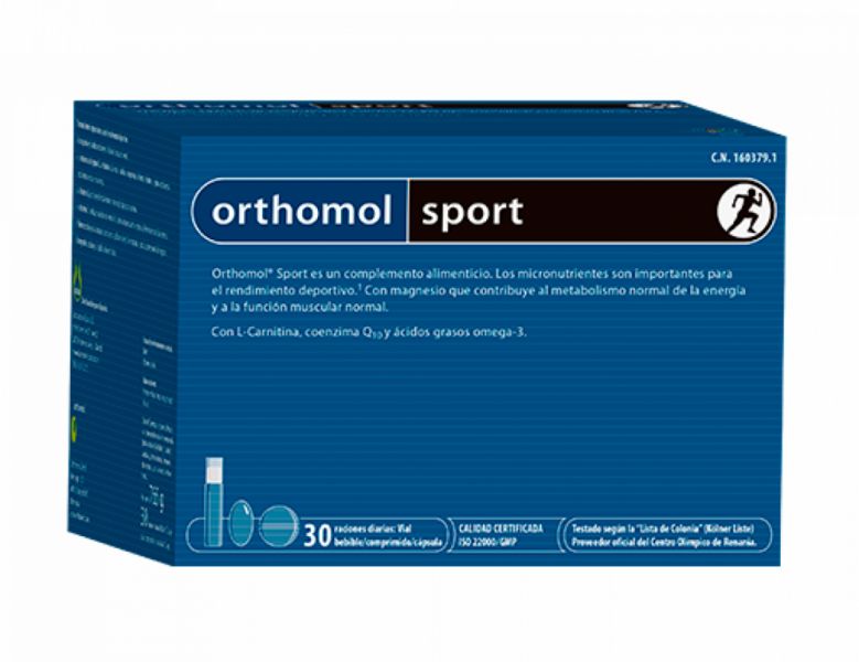 Orthomol Sport 30 Fiale + 2 Compresse - ORTHOMOL