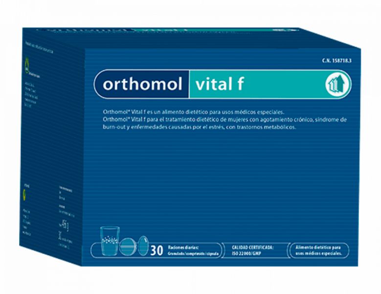 Orthomol Vital F Drinkbaar 30 injectieflacons