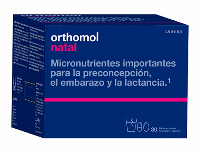 Orthomol Natal 30 Granulado + Caps - ORTHOMOL