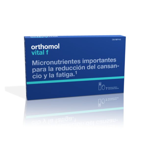 Orthomol Vital F Bebible 7 Vials - ORTHOMOL