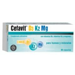 Comprar COBAS Cefavit D3 K2 60 Cápsulas Por 25,90€