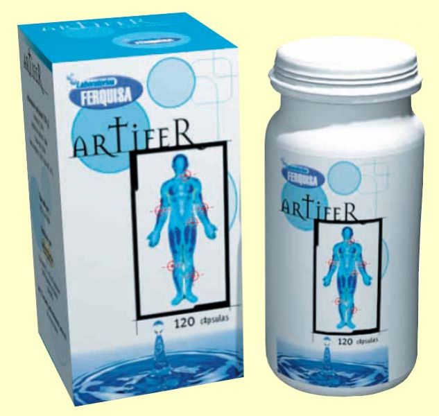 Artifer 500 mg 120 Cápsulas - FERQUISA