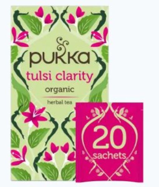 TULSI CLARITY INFUSION 20 bl BIO - PUKKA